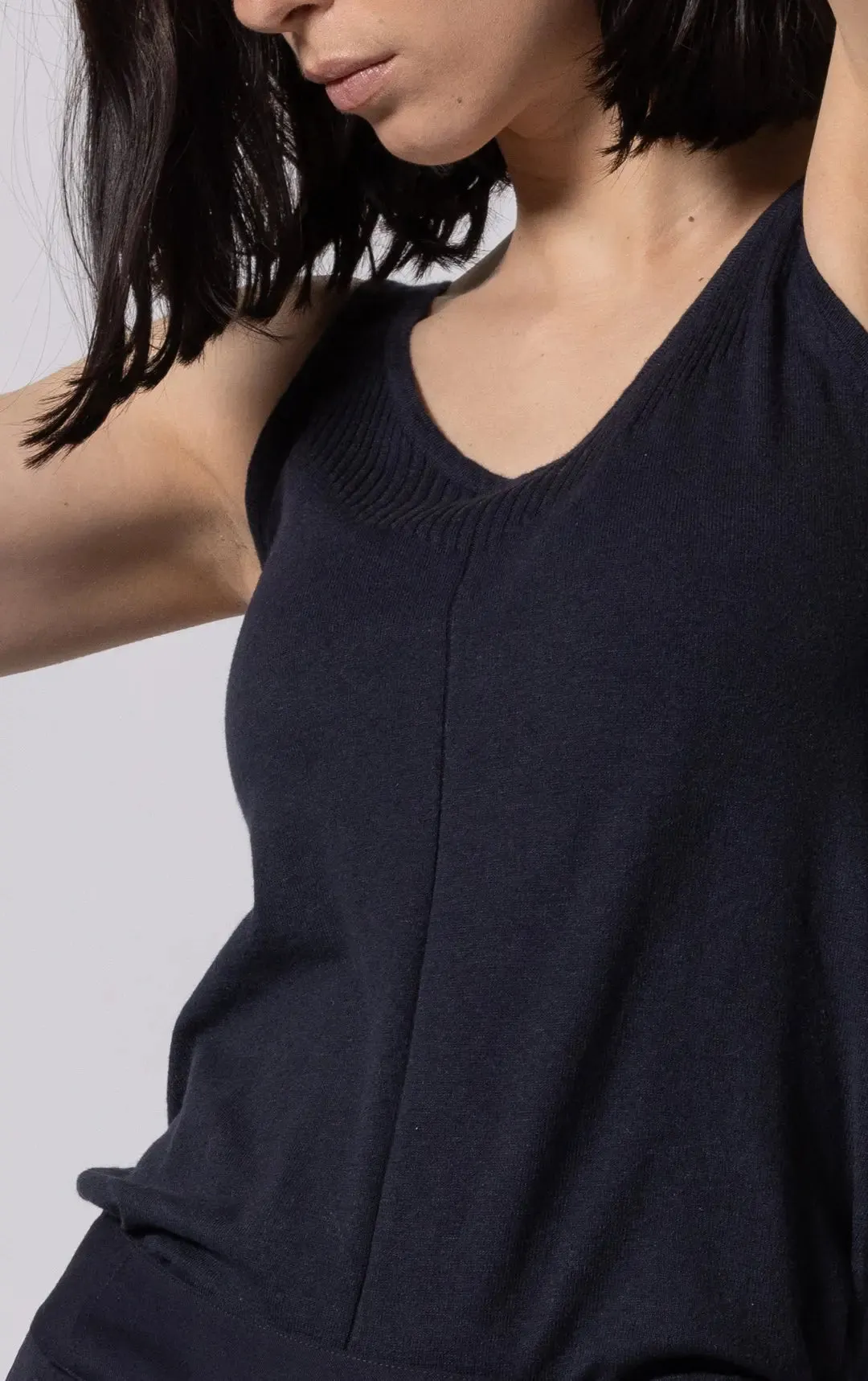 14GG COTTON LINEN CAMI - CLEARANCE