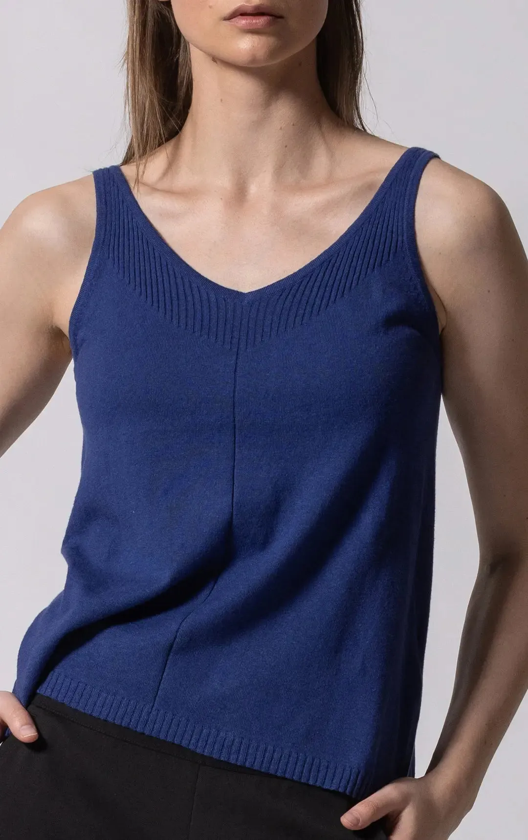 14GG COTTON LINEN CAMI - CLEARANCE