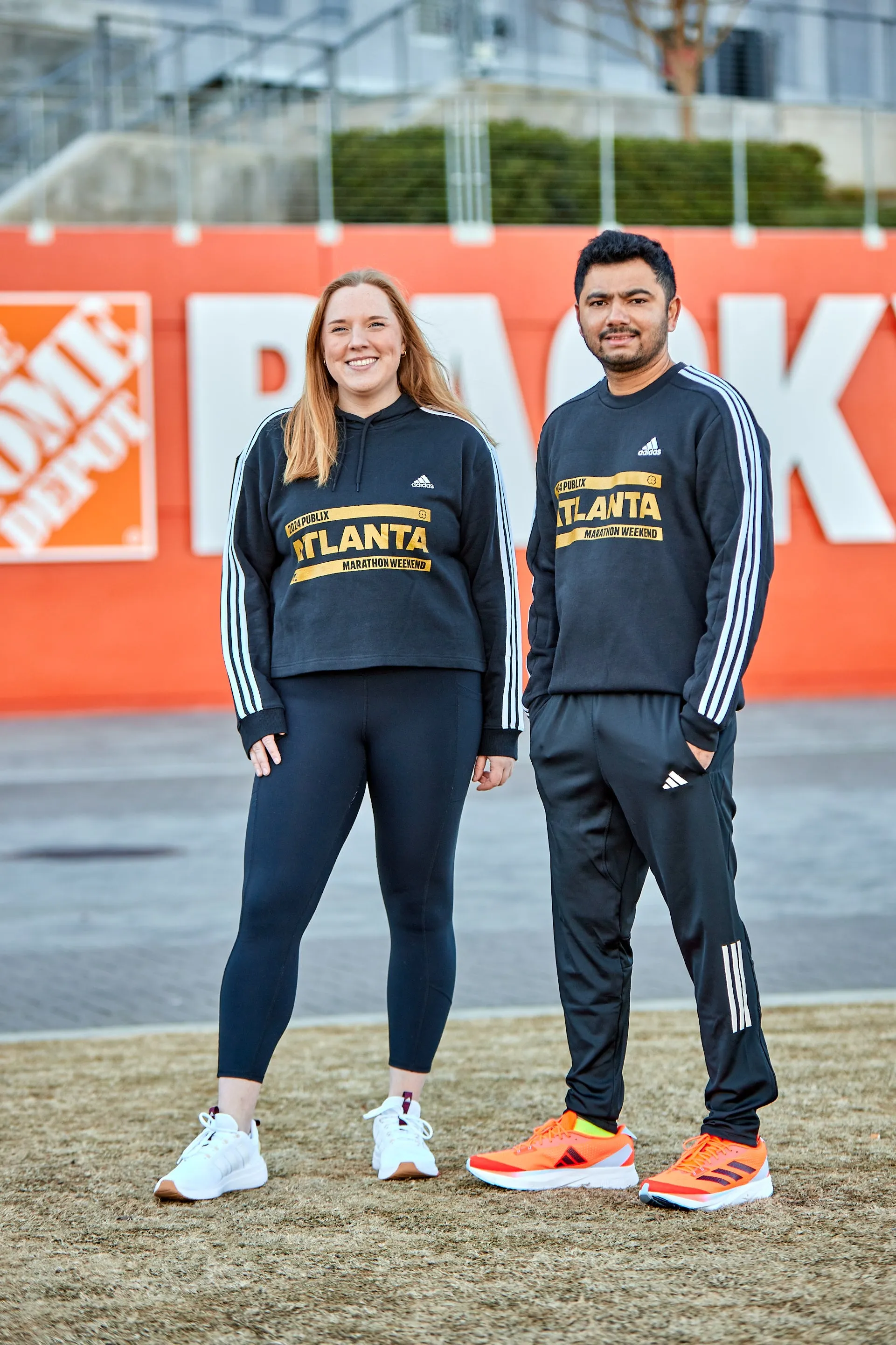 2024 Publix Atlanta Marathon Weekend 3 Stripe Black Sweatshirt