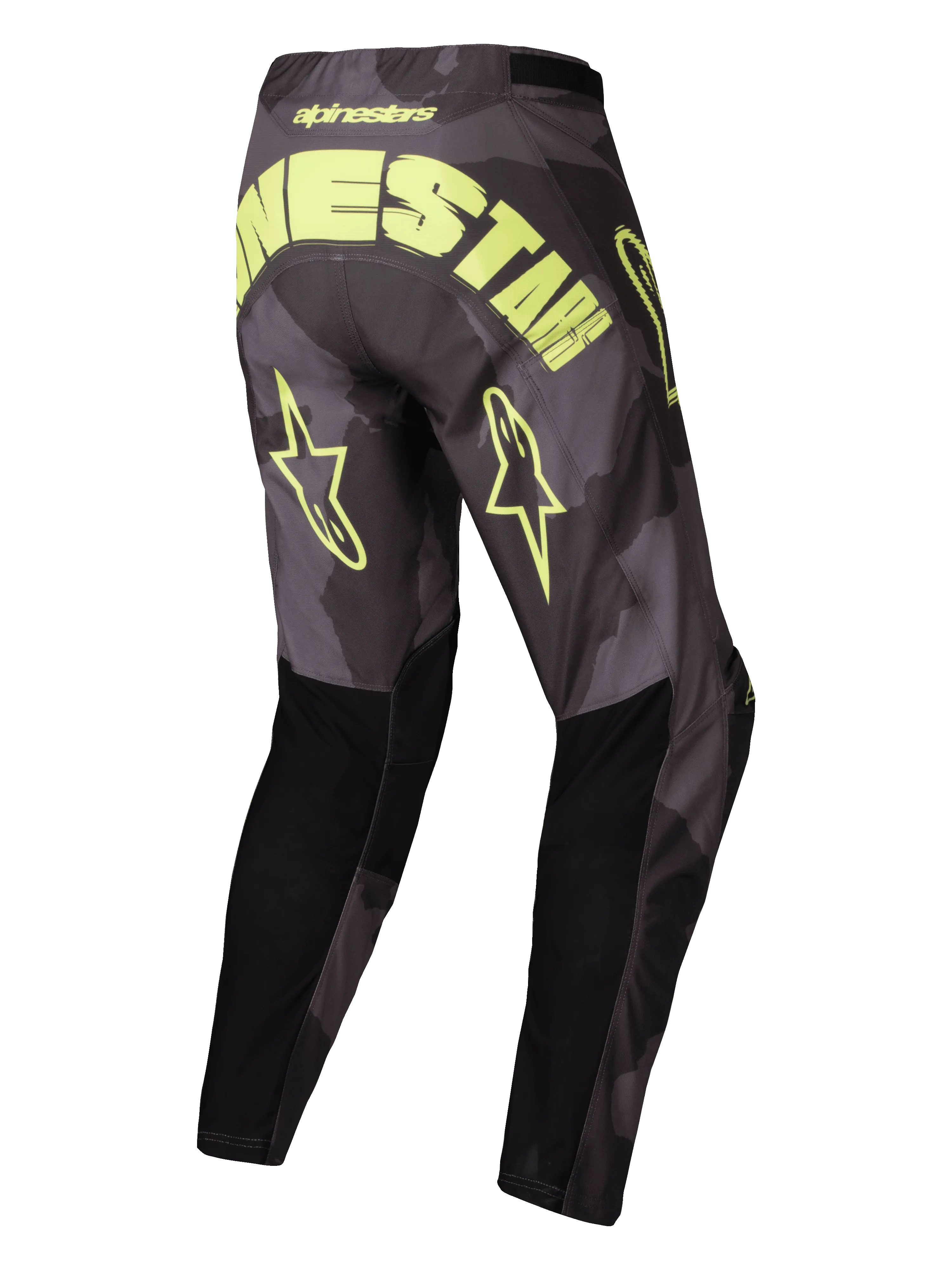 2025 Alpinestars Racer Hollow Pant Dark Camo Fluo Yellow