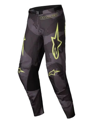 2025 Alpinestars Racer Hollow Pant Dark Camo Fluo Yellow