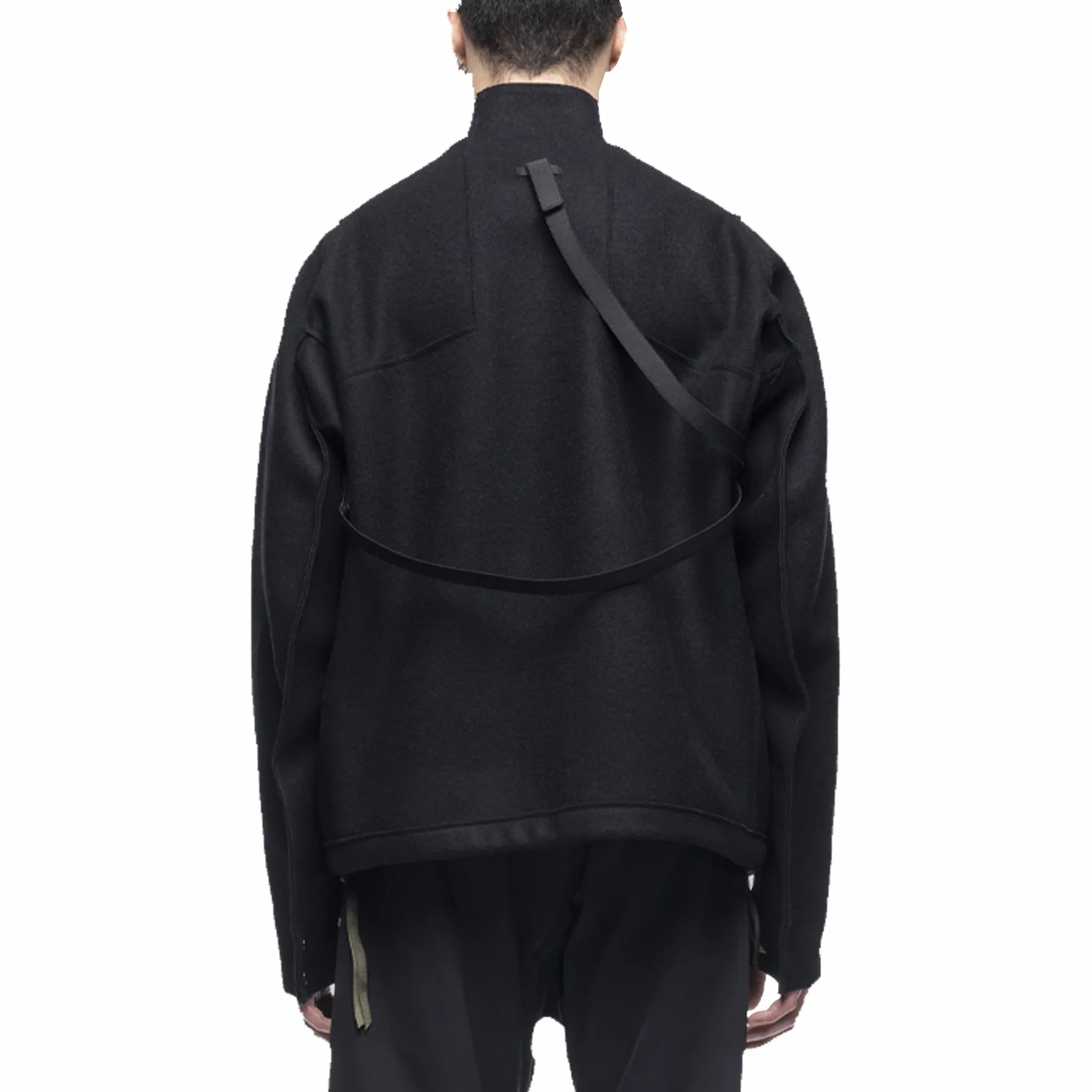 ACRONYM® J70-BU Burel® Wool Jacket Gen. 1 Softshell (Black)