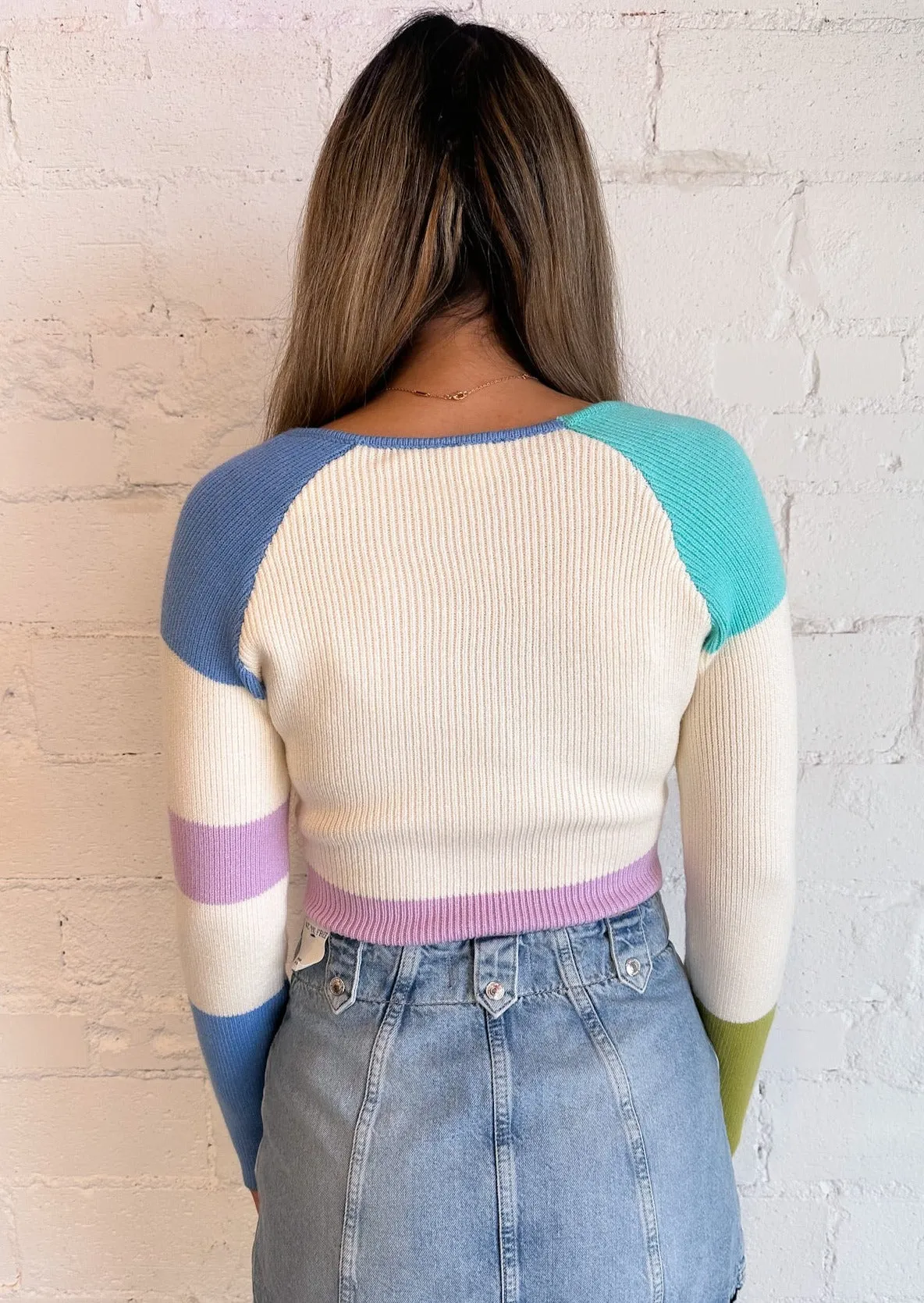 All The Hits Colorblock Sweater