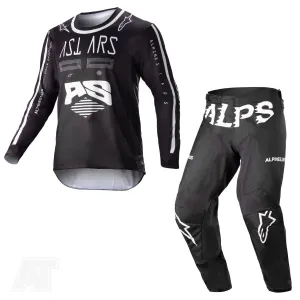 Alpinestars Racer Found Black Motocross Kit Combo