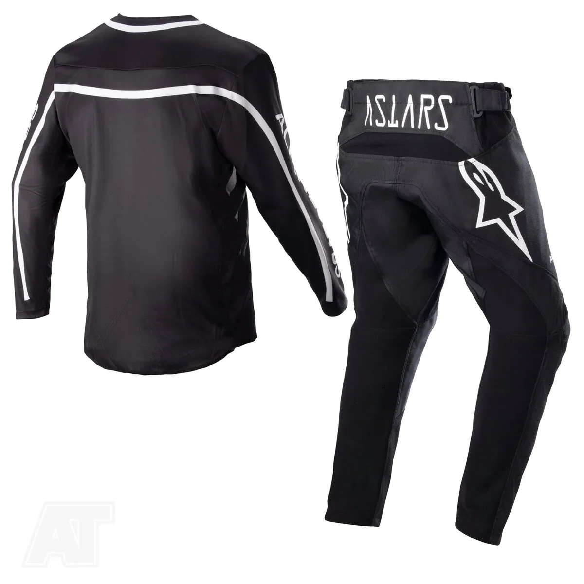 Alpinestars Racer Found Black Motocross Kit Combo