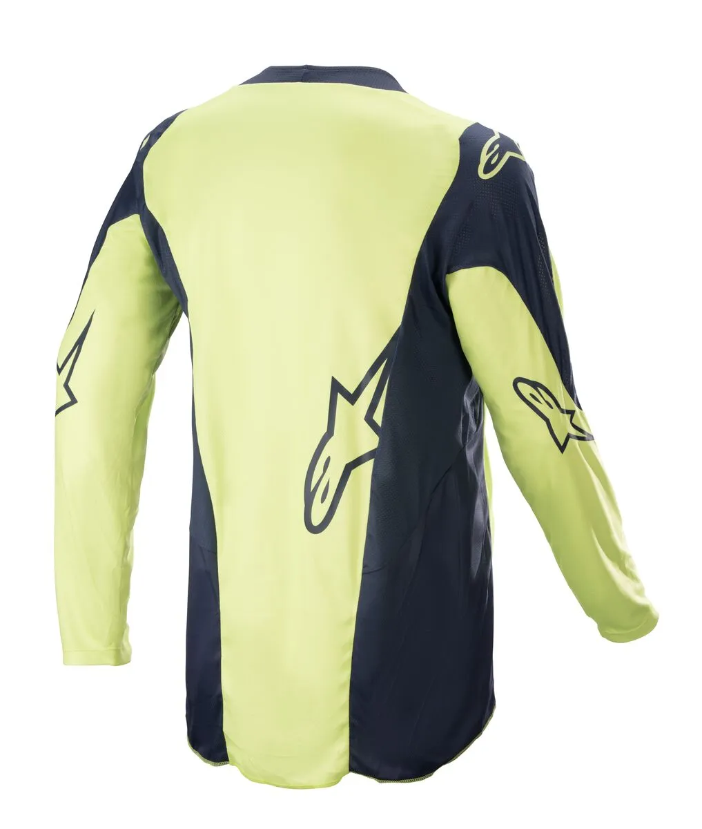 Alpinestars Racer Hoen Night Navy Fluo Green Motocross Kit Combo