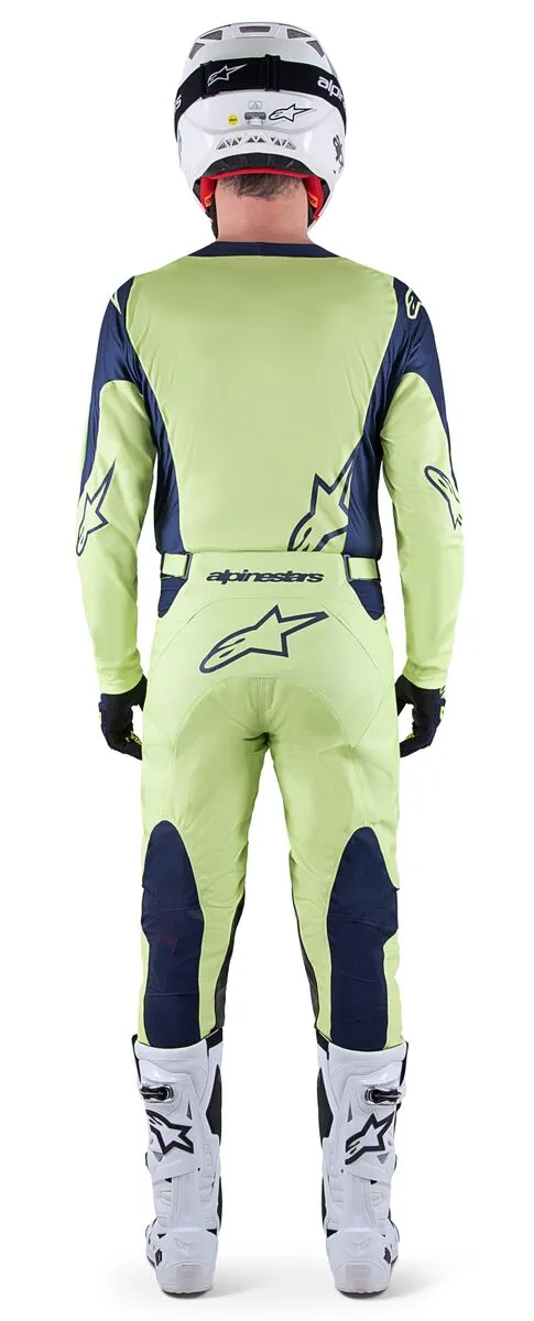 Alpinestars Racer Hoen Night Navy Fluo Green Motocross Kit Combo