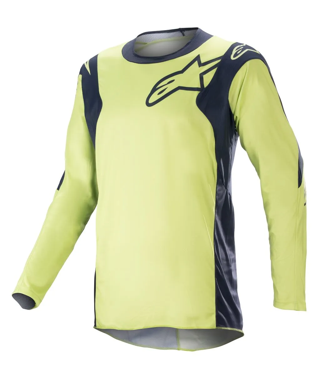 Alpinestars Racer Hoen Night Navy Fluo Green Motocross Kit Combo