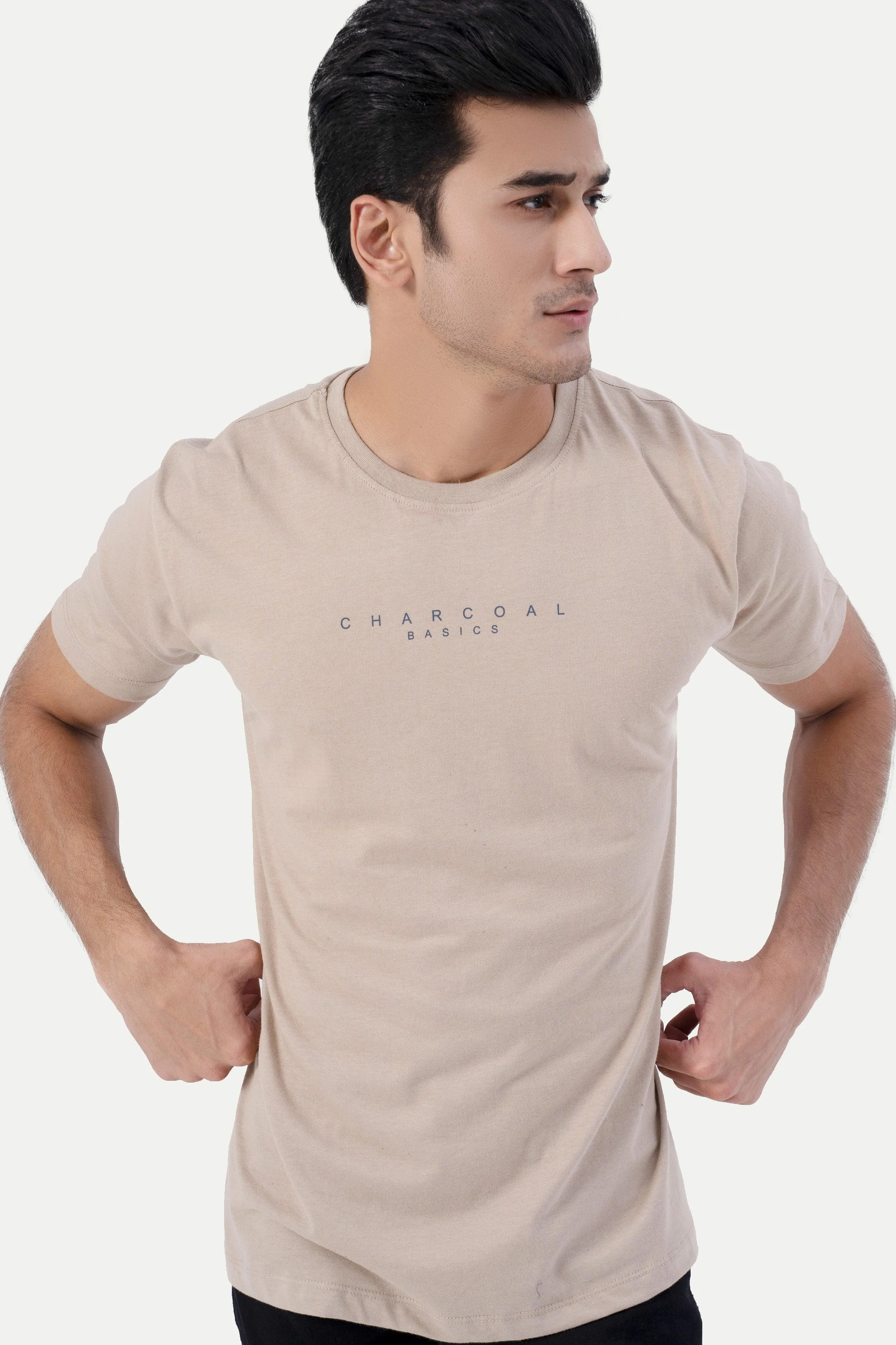 BASIC T-SHIRT BEIGE