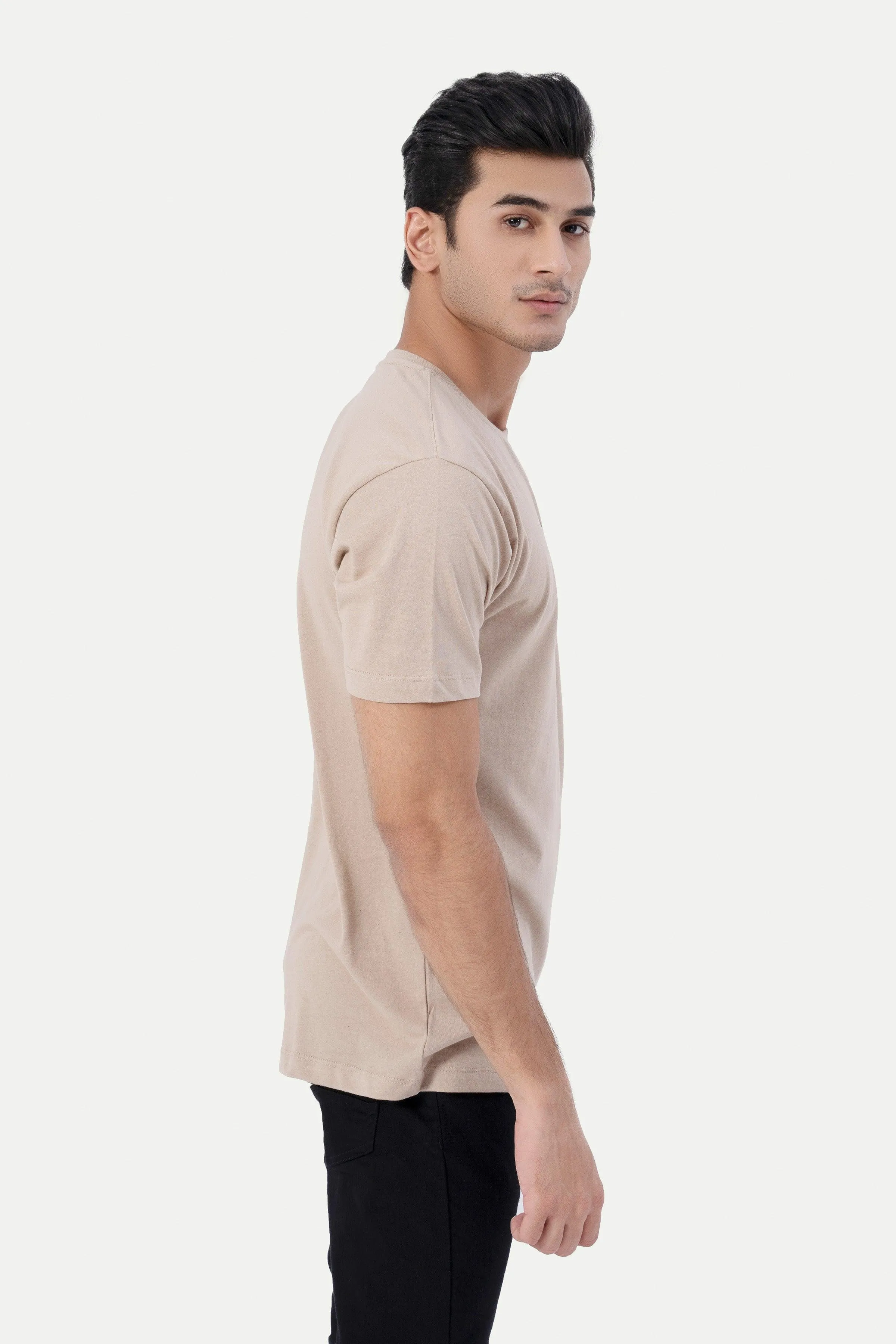 BASIC T-SHIRT BEIGE