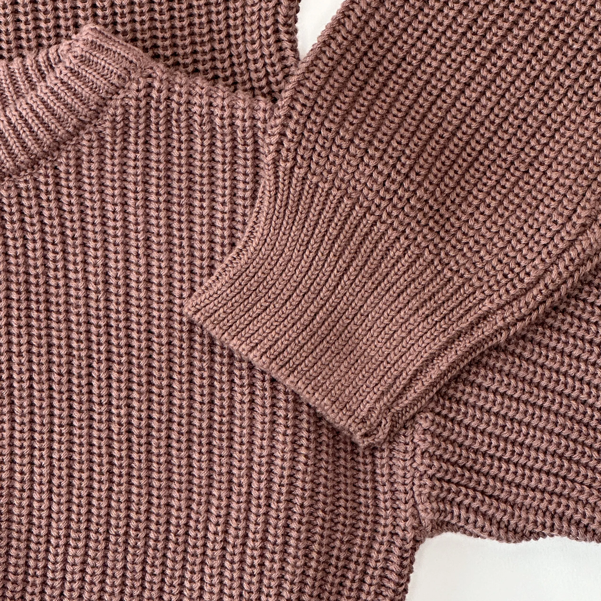 Belan.J Adult Knit Sweater - Walnut