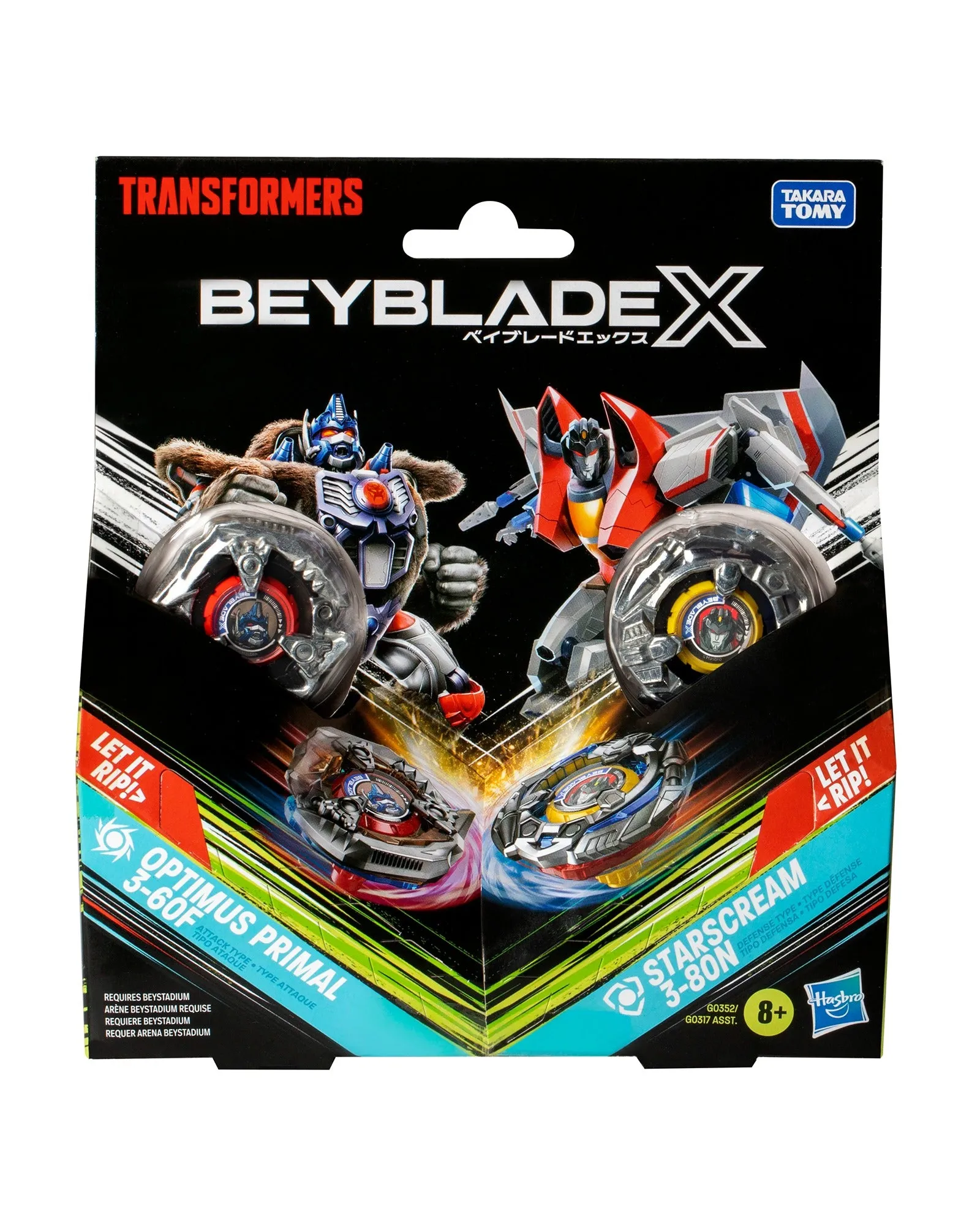 Beyblade X Transformers Collab Multipack - Assorted