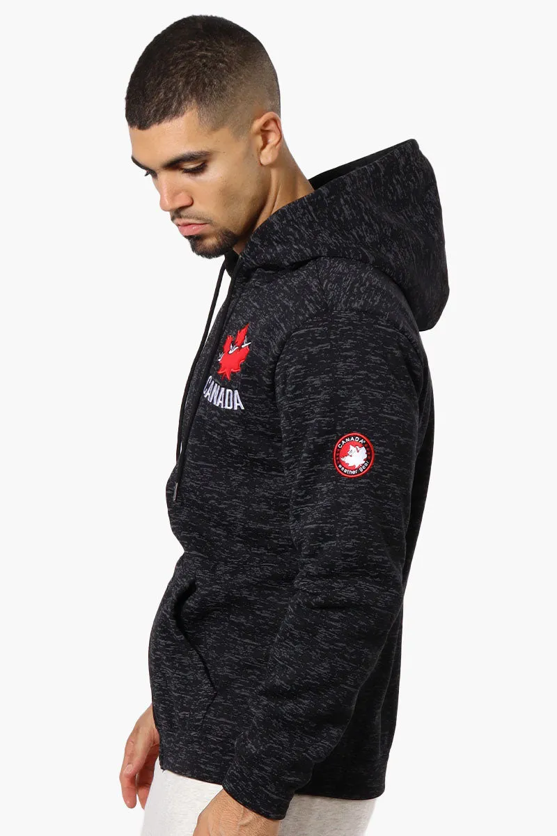 Canada Weather Gear Chest Logo Zip Up Hoodie - Black