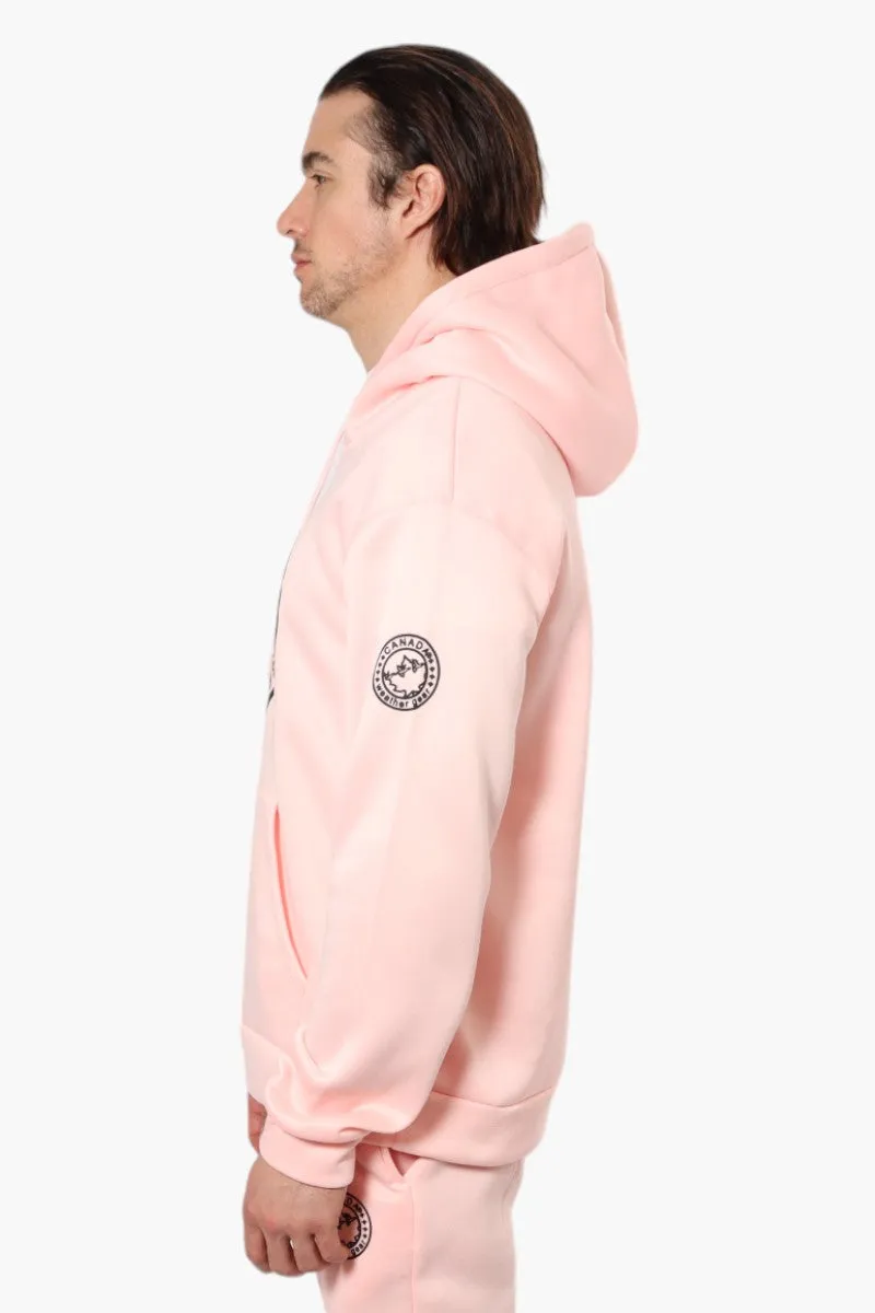 Canada Weather Gear Solid Centre Logo Hoodie - Pink