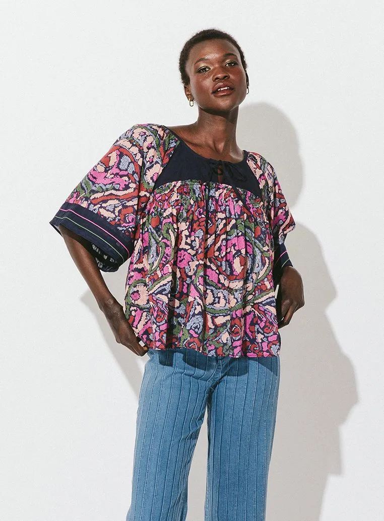 CLE Pamela Top in Floral Print