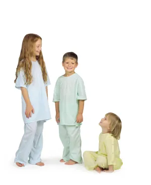 Comfort-Knit Pediatric IV Snap Gowns (1 Dozen)