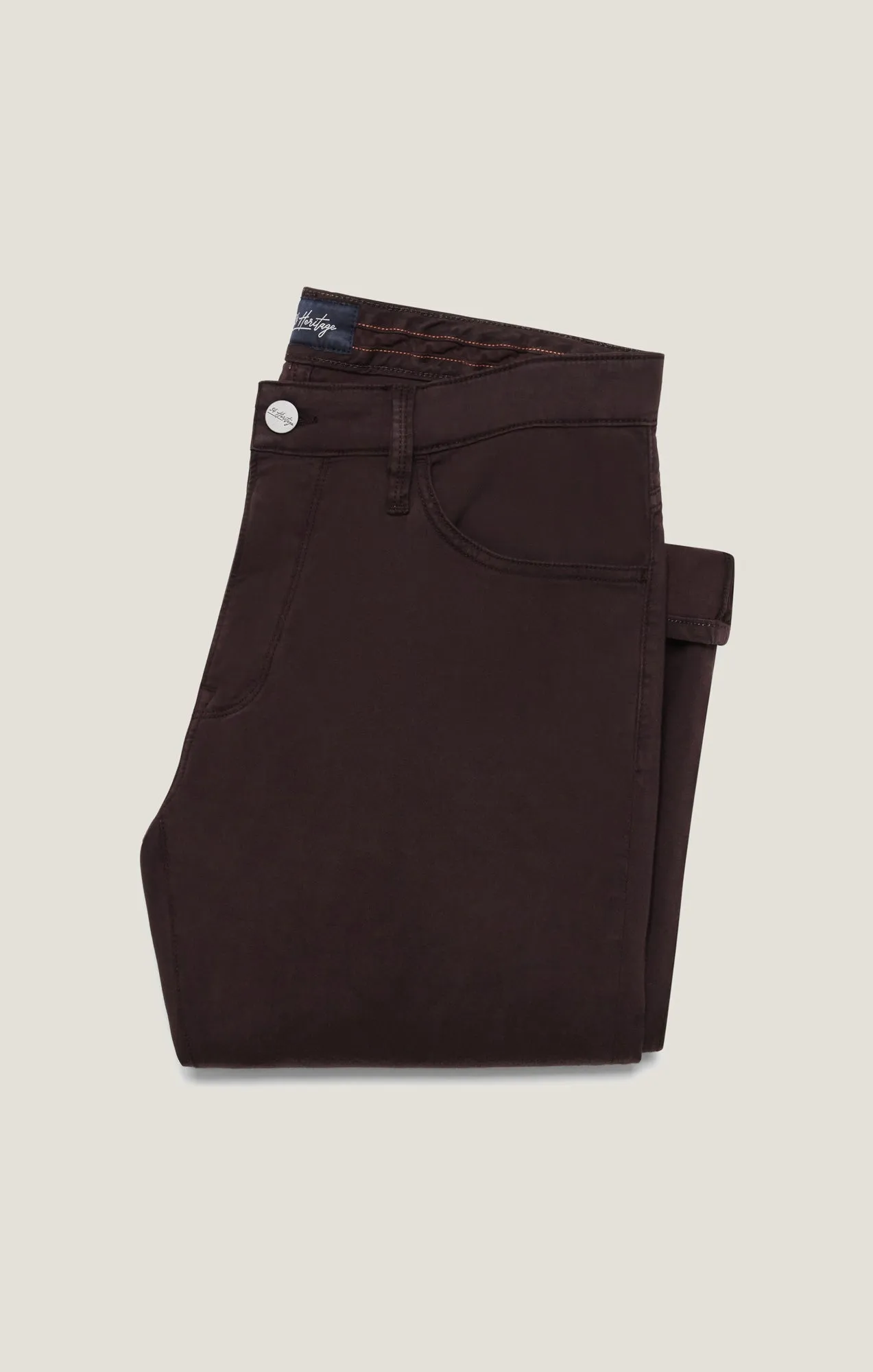 Courage Straight Leg Pants In Burgundy Comfort