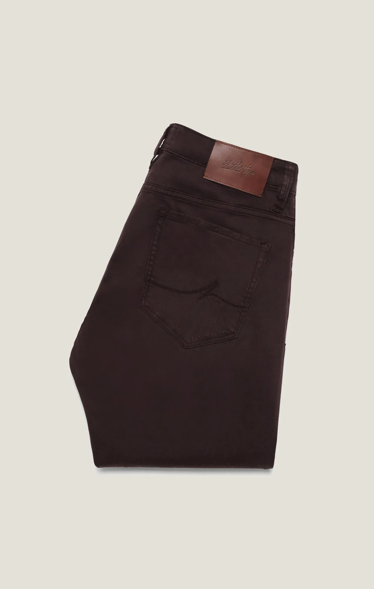 Courage Straight Leg Pants In Burgundy Comfort