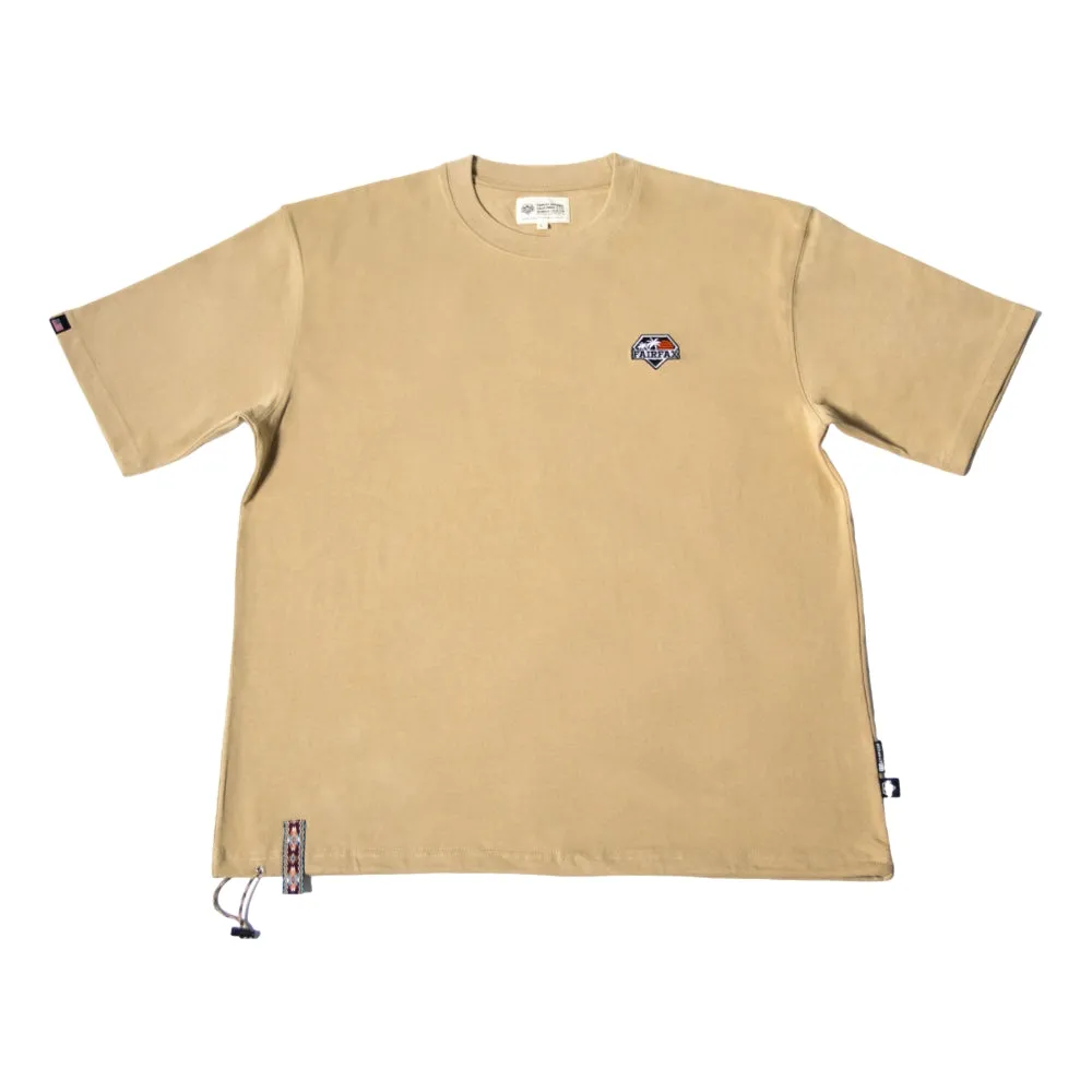 FAIRFAX OUTDOOR PIXEL TEE-KHAKI