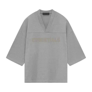 Fear Of God Essentials Fear of God Essentials Football 'Dark Heather Oatmeal' T-Shirt, Gray