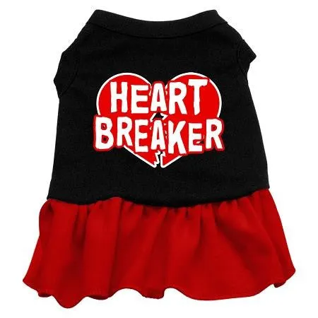 Heart Breaker Dresses Black with Red XXL (18)