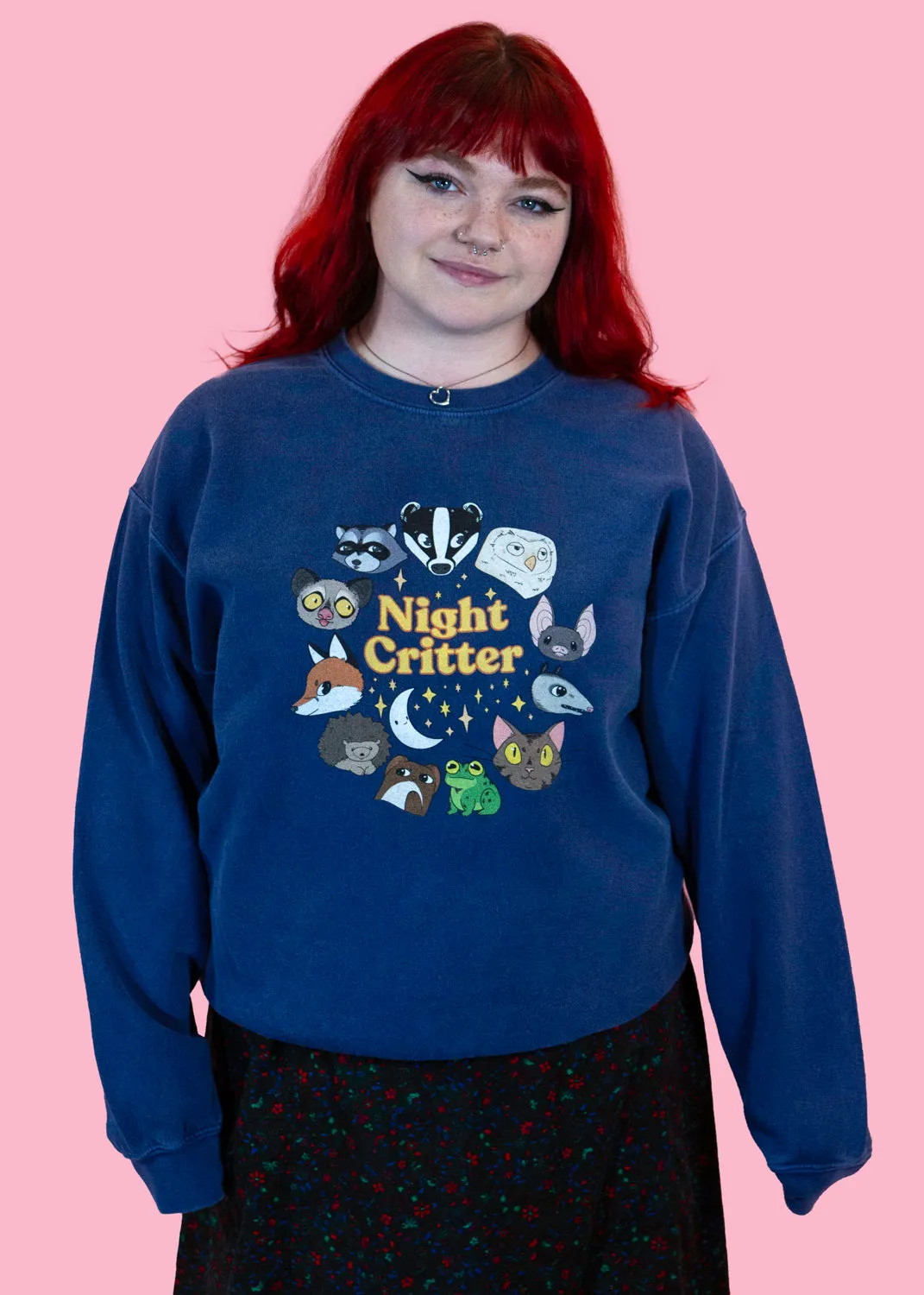 Home of Rainbows - Unisex Night Critters Sweater