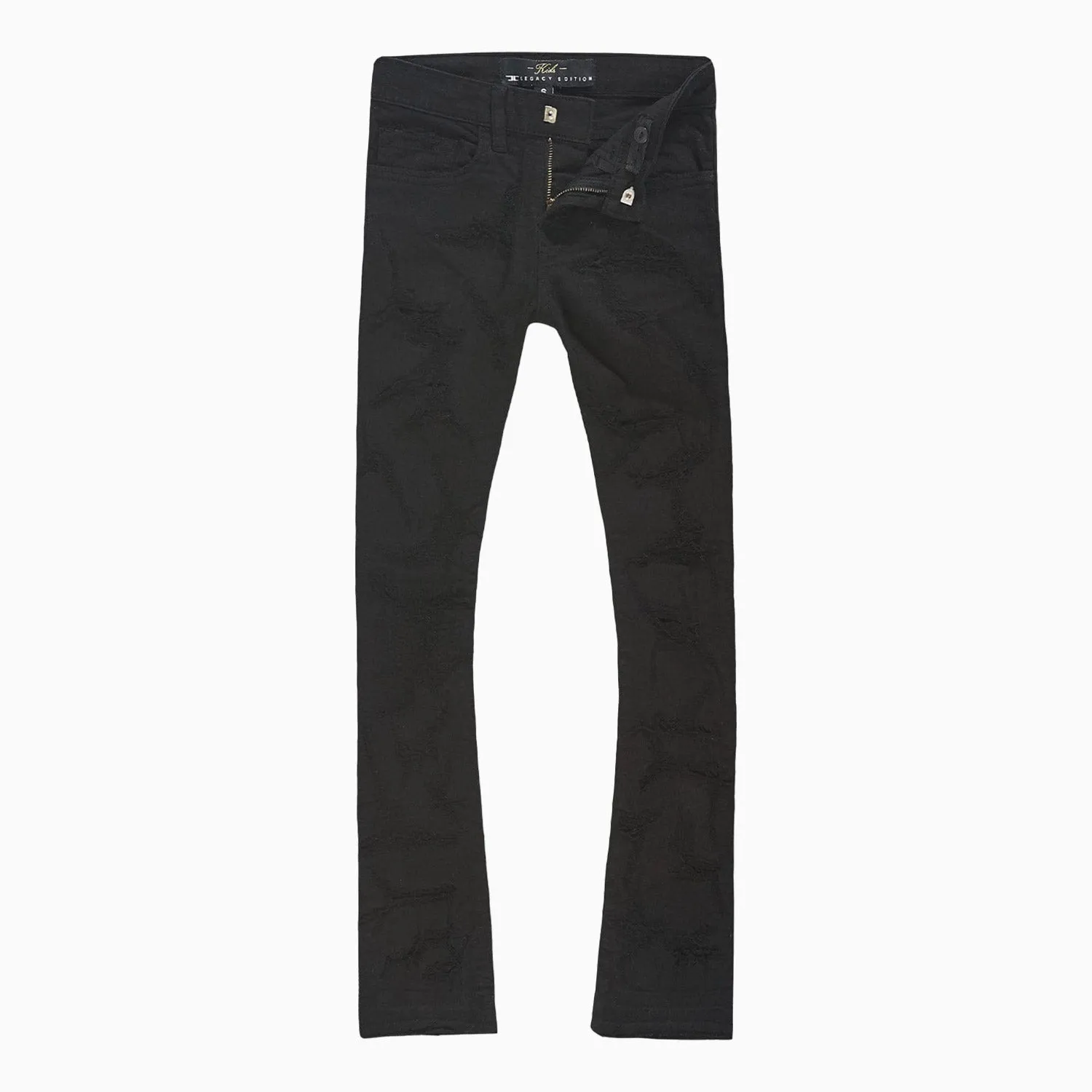 Kid's Stacked Santorini Skinny Denim Pant