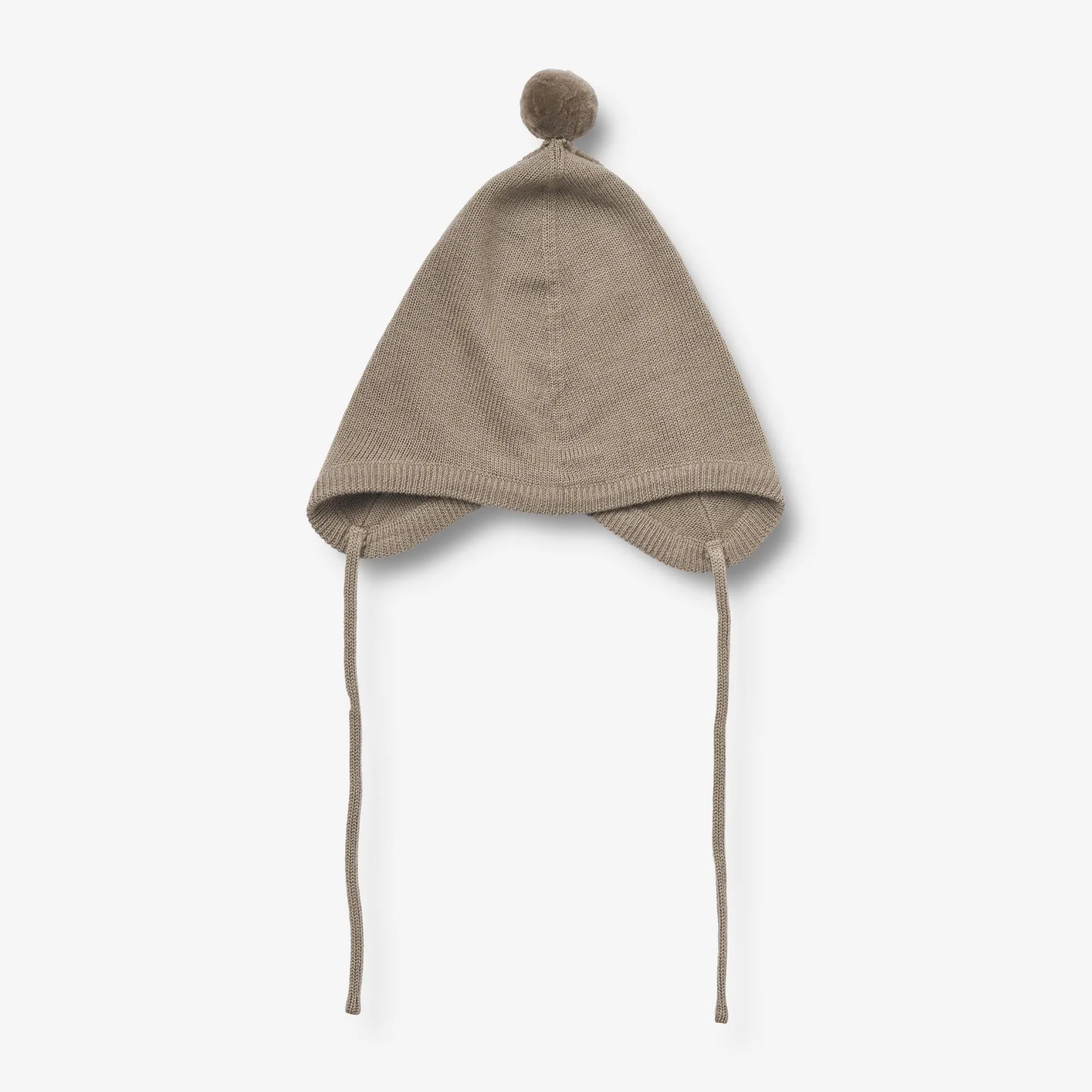 Knit Bonnet Liro | Baby - beige stone