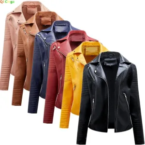 LovelyRLovely Women Faux Leather Jacket