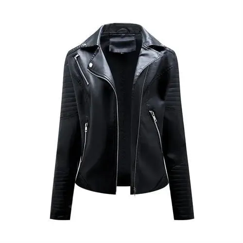 LovelyRLovely Women Faux Leather Jacket