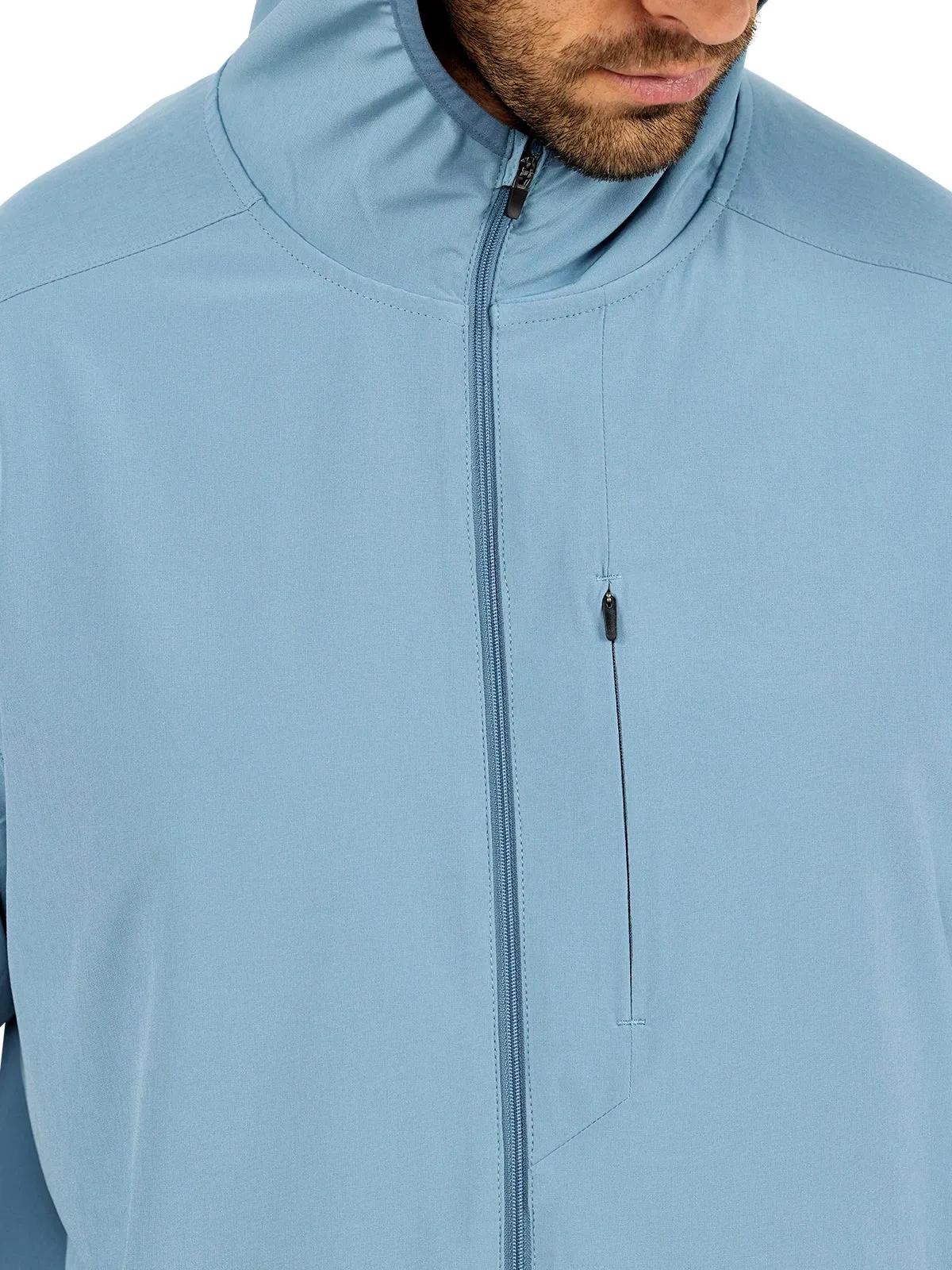 Men's Breeze Jacket - Blue Fog