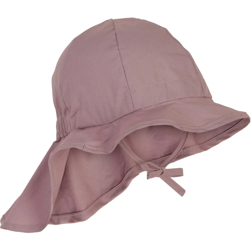 Mikk-line Mauve Long Neck Sun Hat