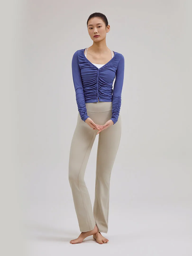 Modal Sustainable Ruched Long Sleeve