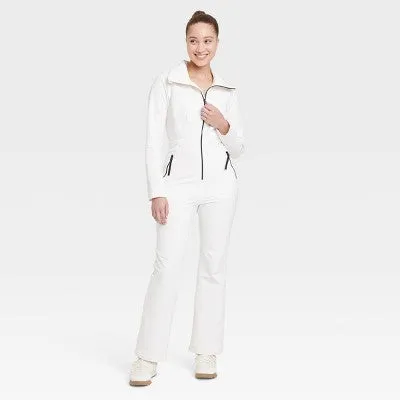 New - Women's Snowsport Jumpsuit - All in Motion Cream XL