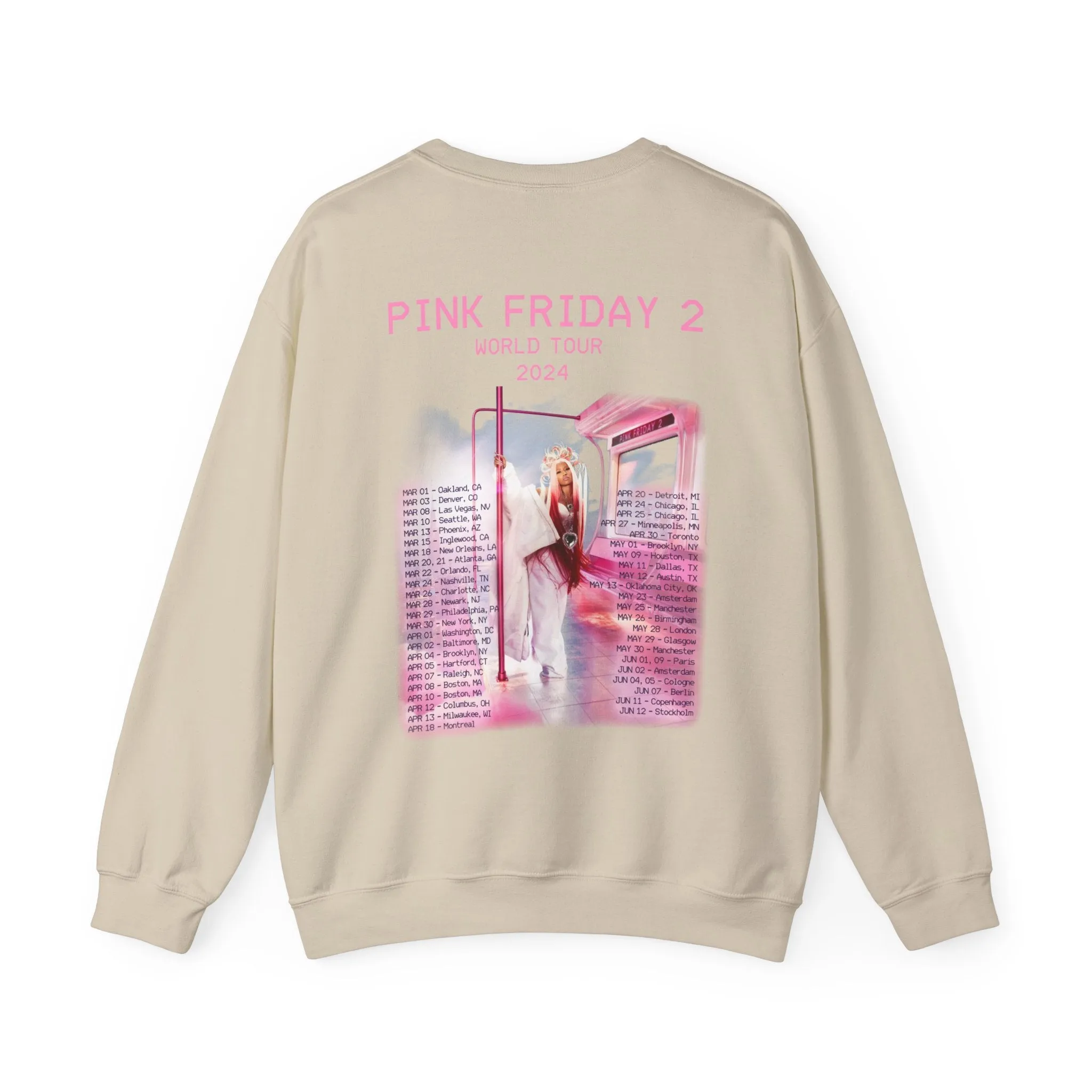 Nicki Minaj Pink Friday 2 (Gag City) World Tour 2024 Sweatshirt