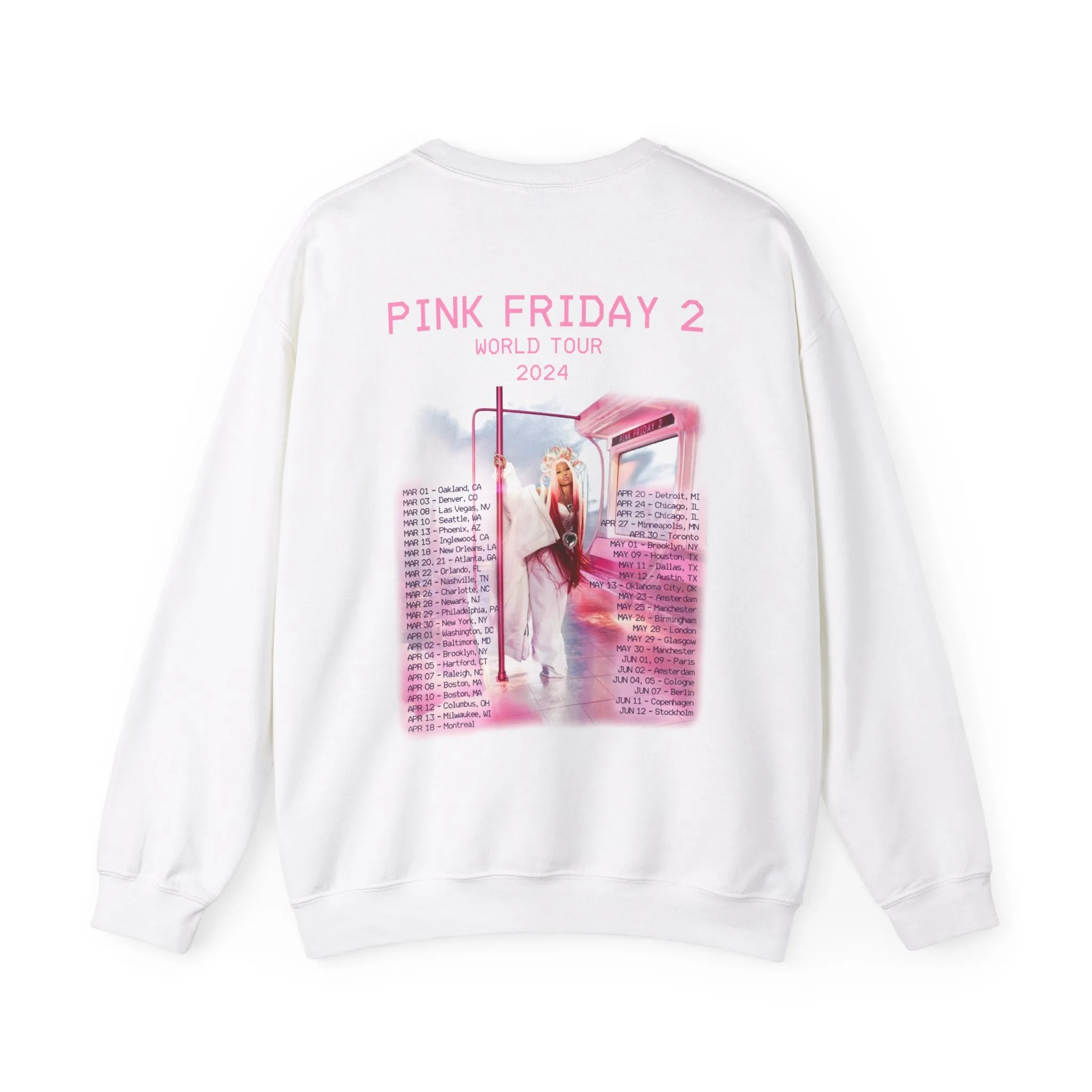 Nicki Minaj Pink Friday 2 (Gag City) World Tour 2024 Sweatshirt