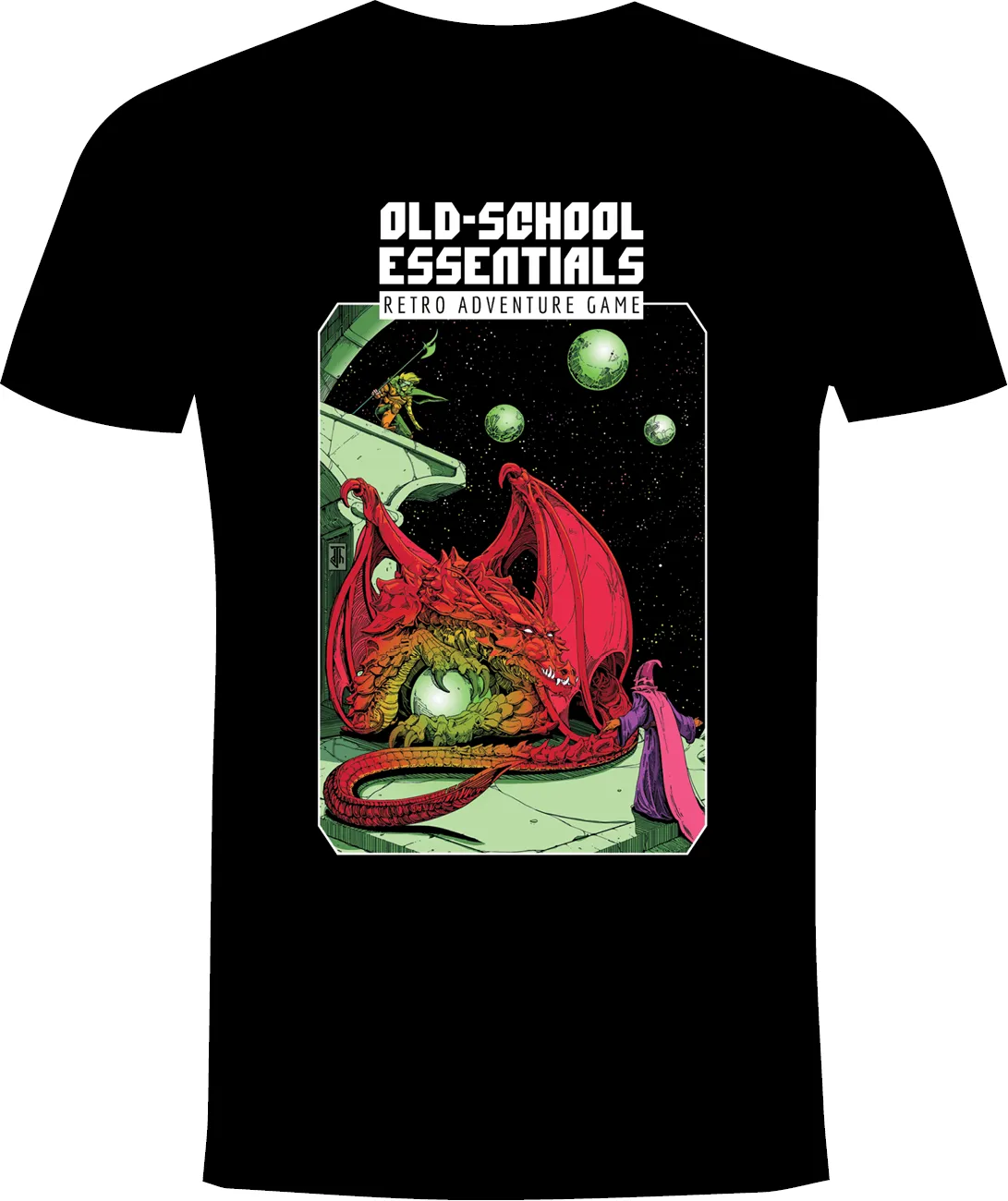 Old-School Essentials Orb Dragon T-Shirt