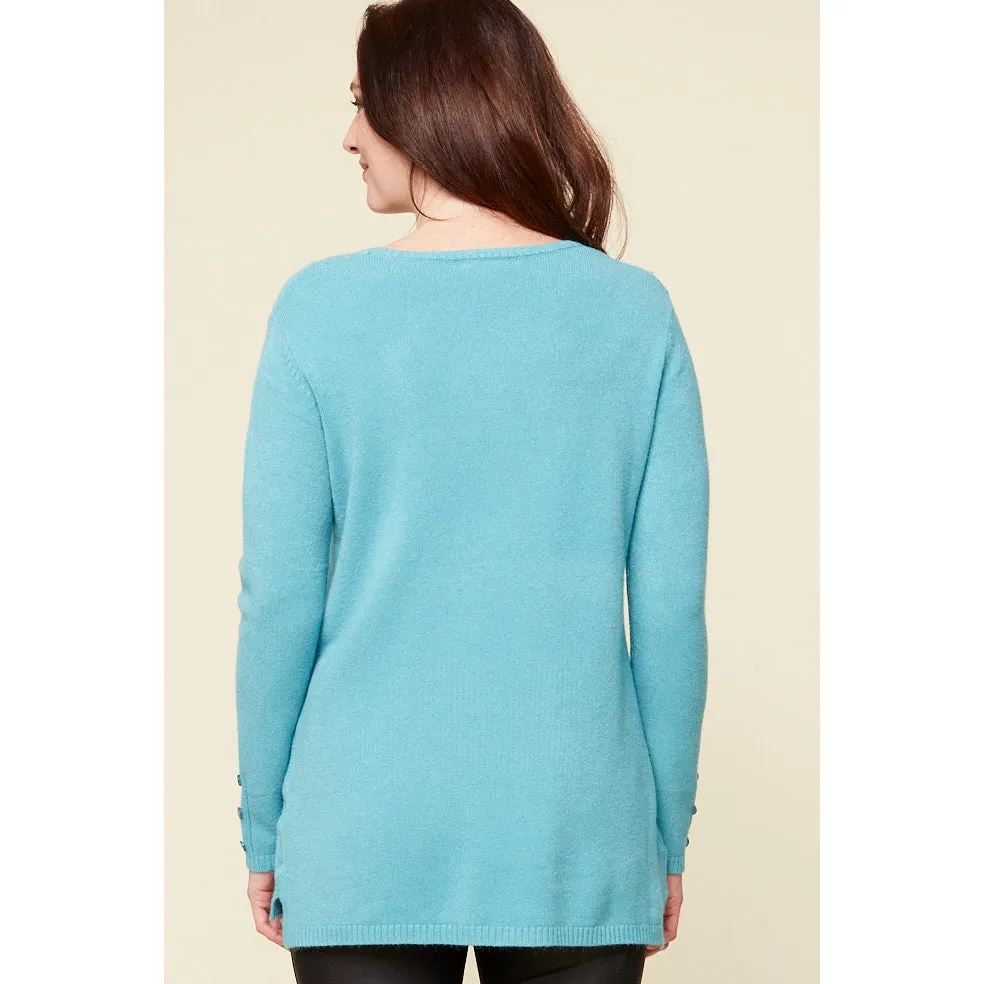 Parkhurst | Ingrid Pullover Tunic With Separate Collar | Women's