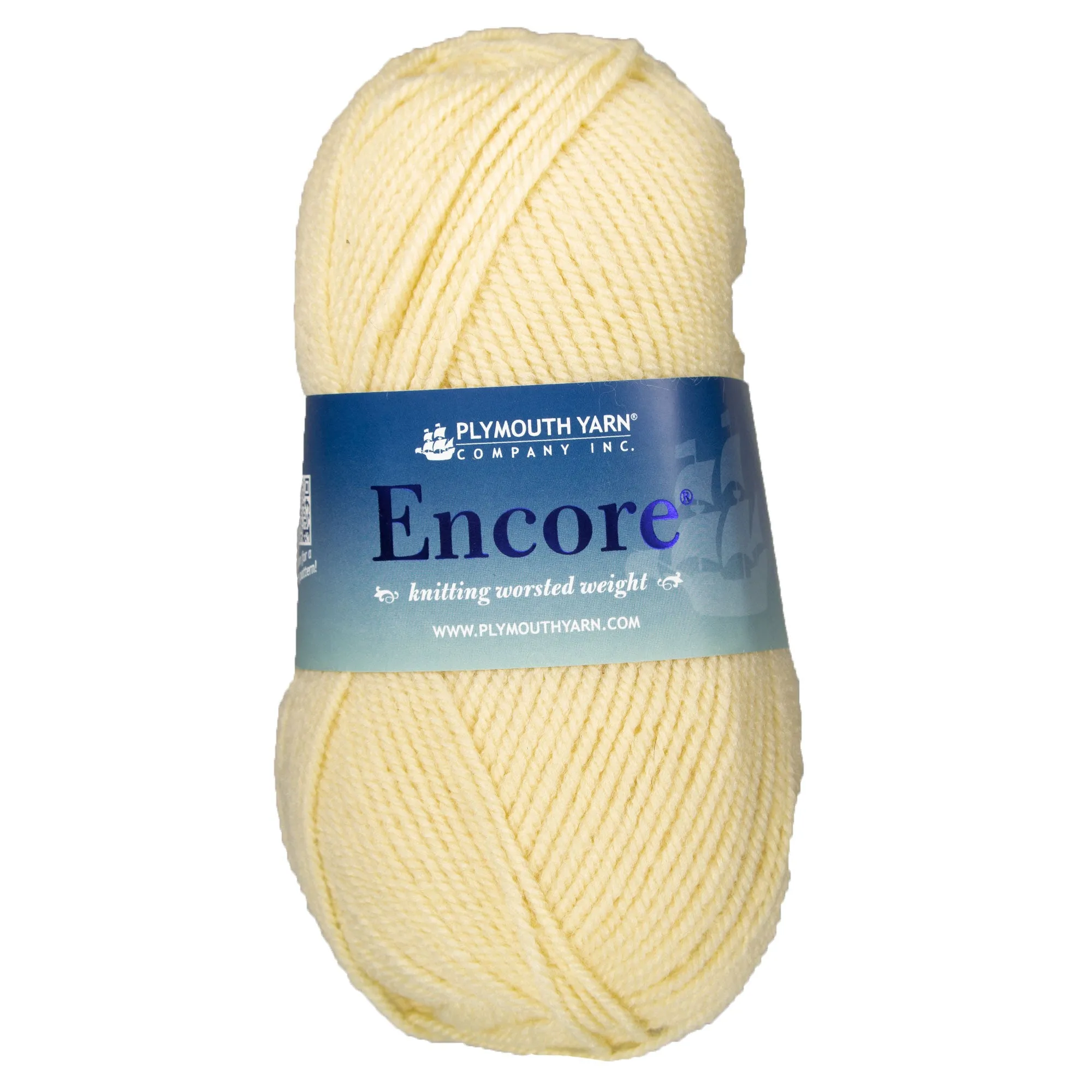 Plymouth Yarn Encore Worsted Yarn - 0218 Champagne