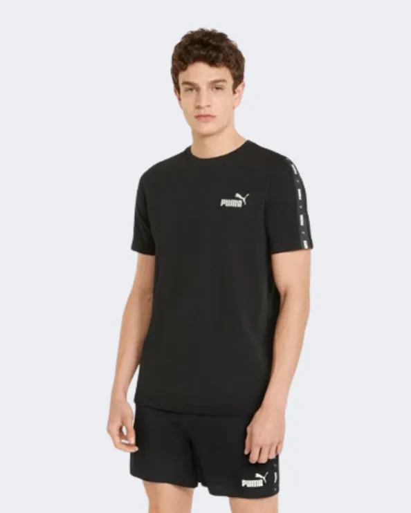 Puma Essentials  Tape Men Lifestyle T-Shirt Black