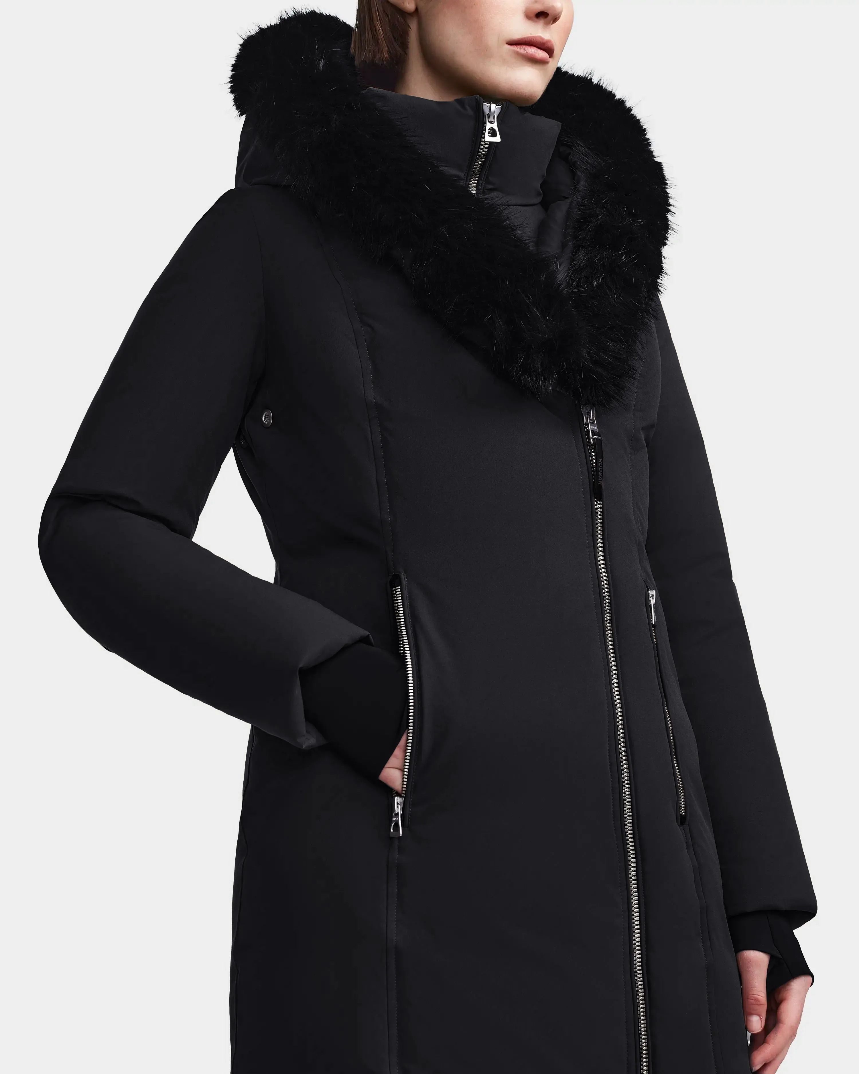 Rudsak Maia M Down Parka Removable Faux Fur