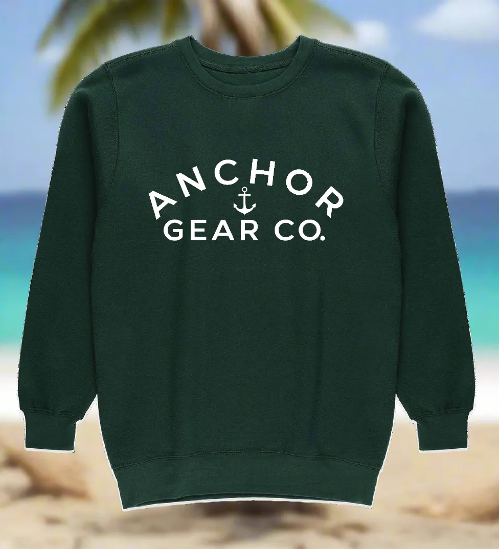 Sail into Comfort: The New Anchor Gear Co. Crewneck