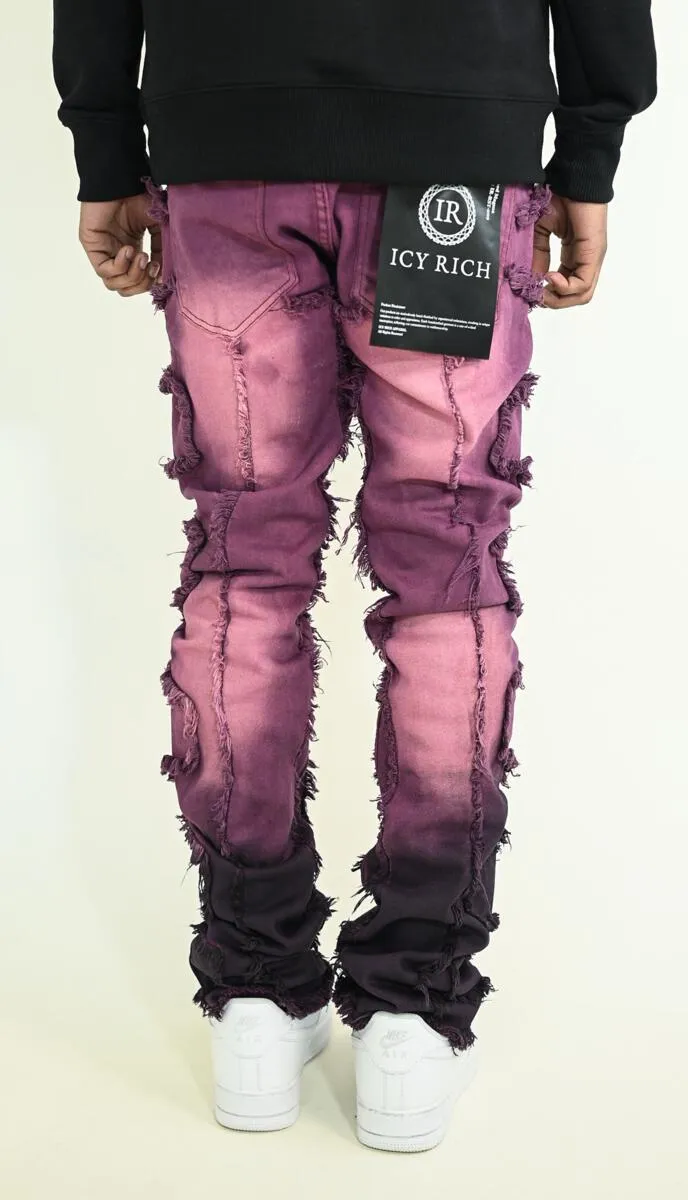 Side Patched Magma Jeans