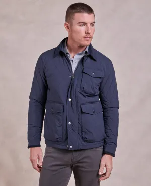 The Reese - Nylon   Corduroy Heritage Jacket - Navy