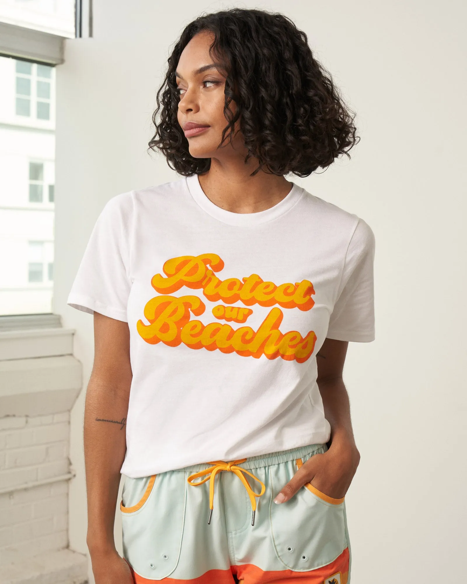 UBB x Corona Protect Our Beaches Graphic Tee - All-Gender