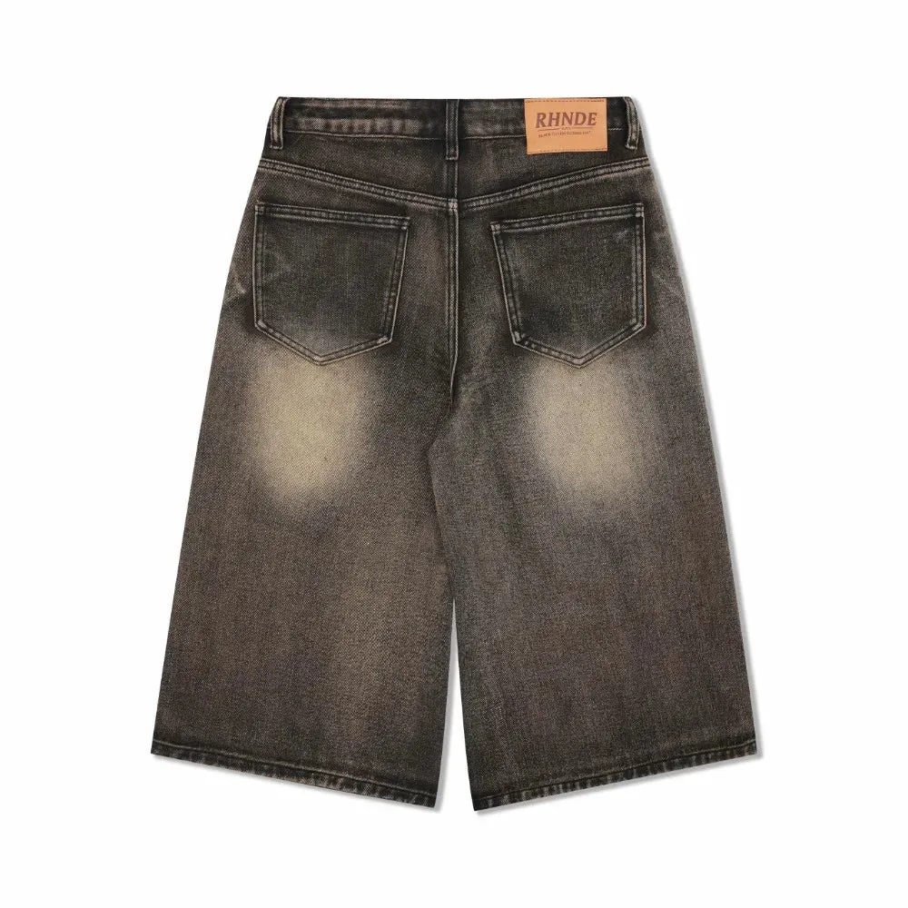 Vintage Wash Long Length Jorts